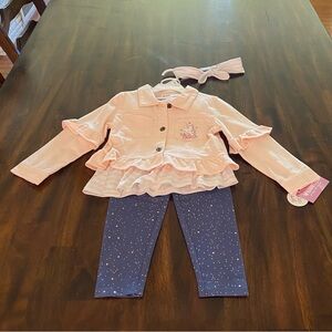 Nannette Classic Unicorn Girls Set